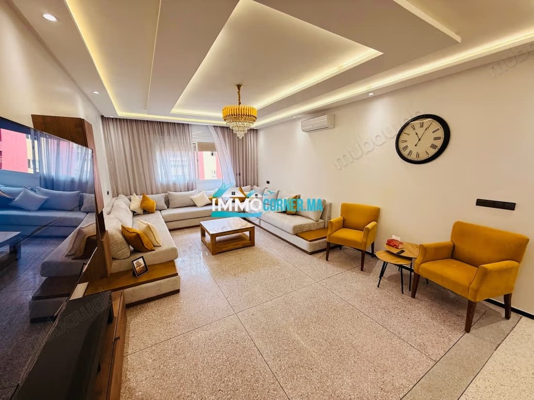 Magnifique appartement meublé à louer – Centre ville de Tang...