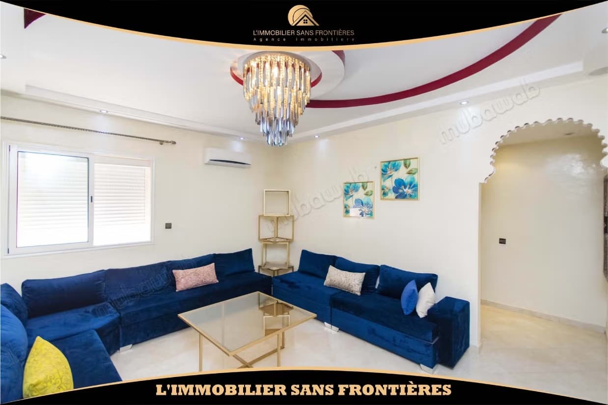 Appartement meublé de 90 m² à Hay Mabrouka – Grande terrasse...