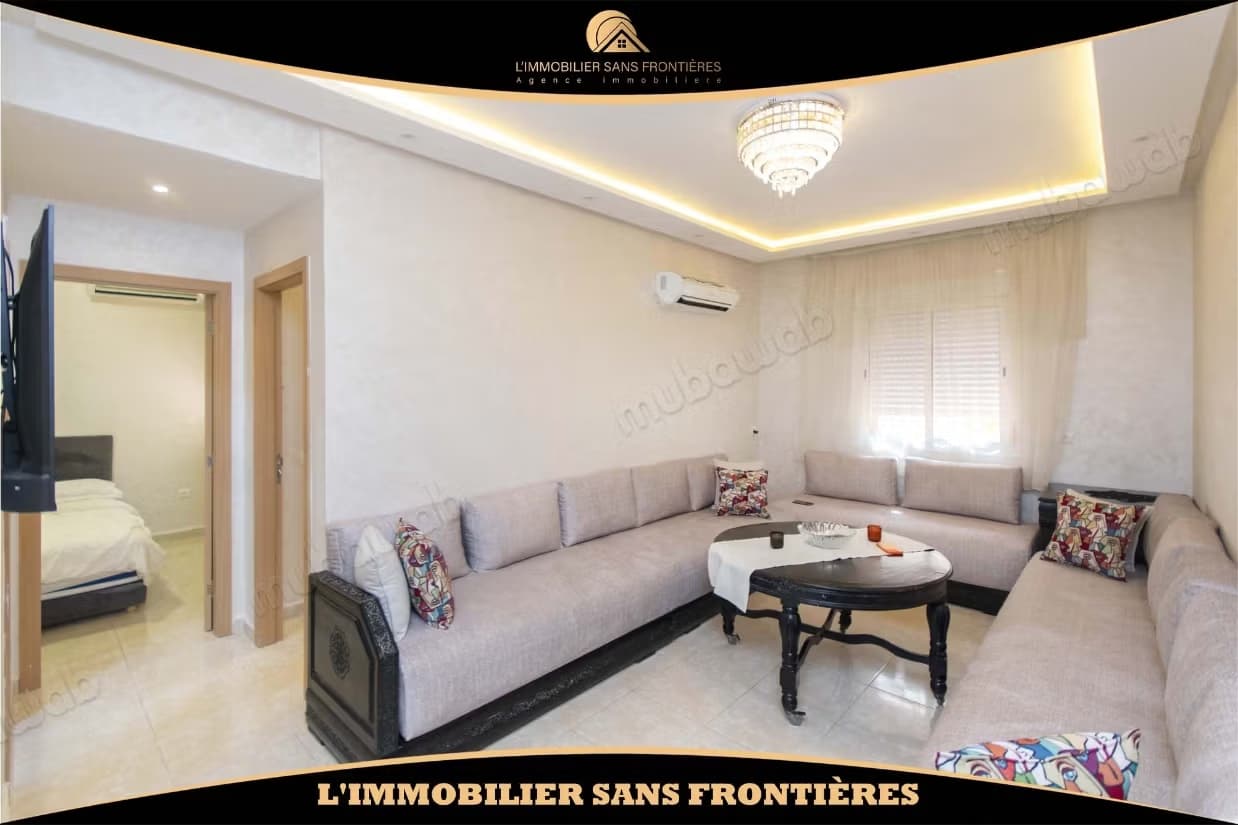 Appartement meublé de 58 m² à Targa – 2 chambres, climatisat...