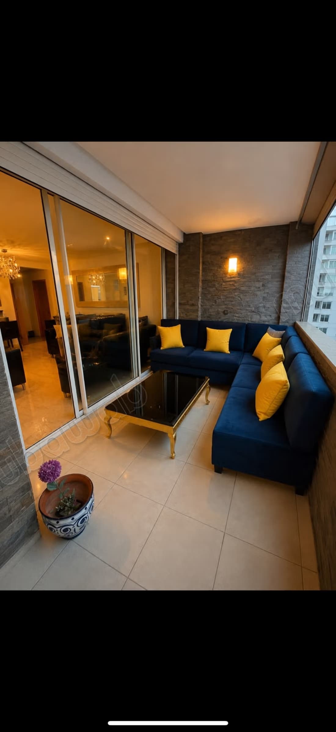 Bel appartement meublé avec terrasse