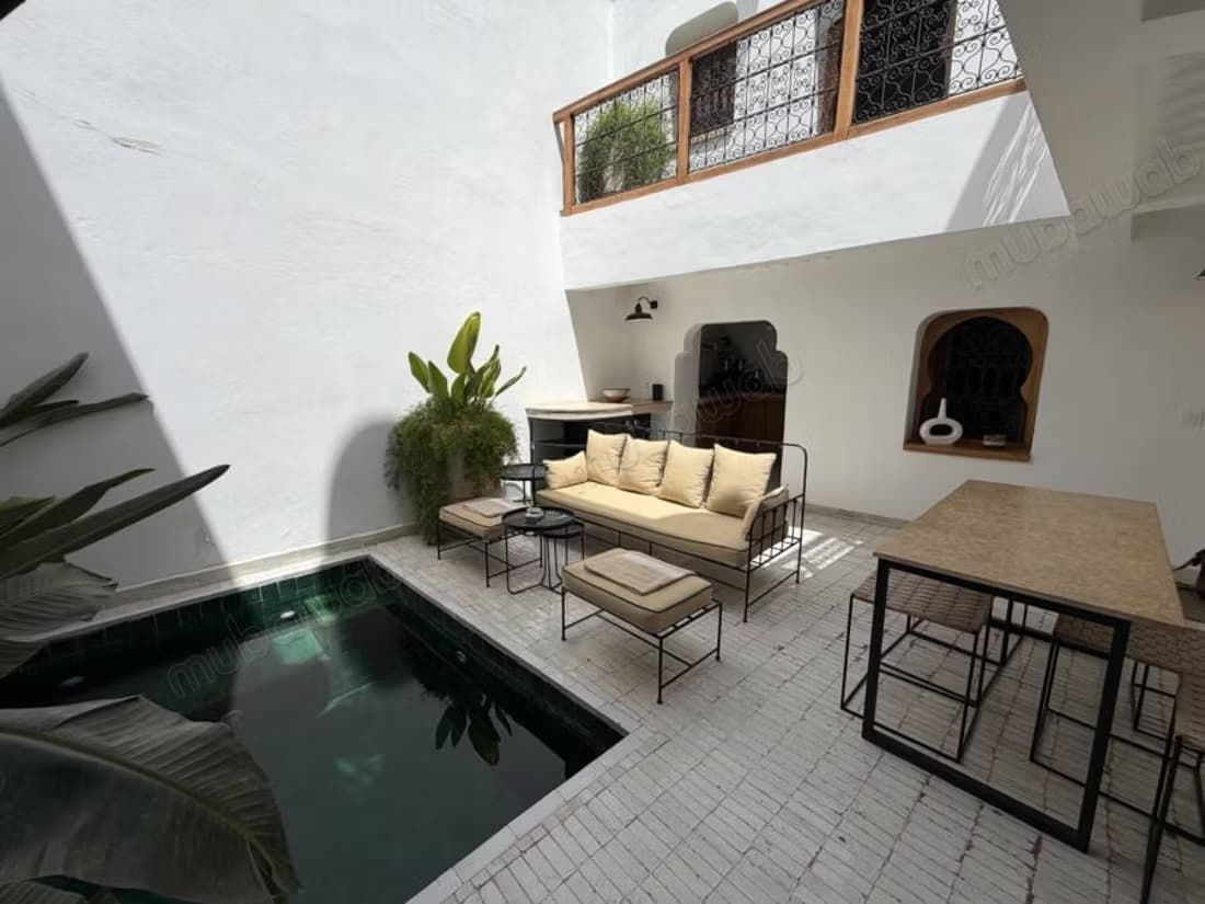 Riad clés en main – 3 chambres – Bassin
