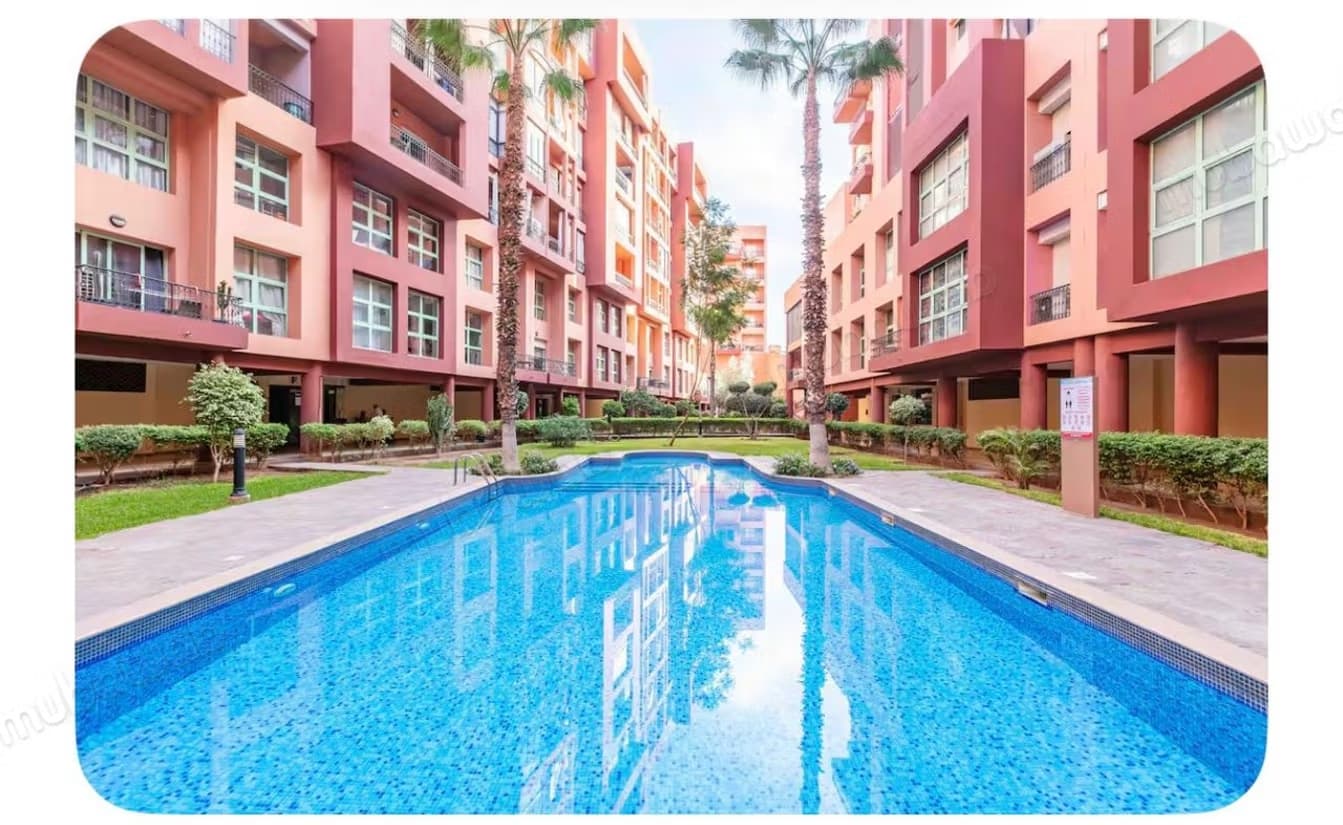 Location Appartement 2 chb avec piscine Majorelle