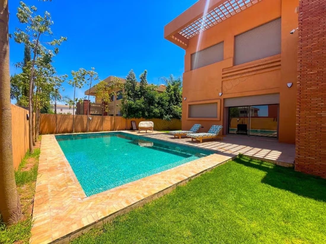 Villa 3 chambres à louer – marrakech
