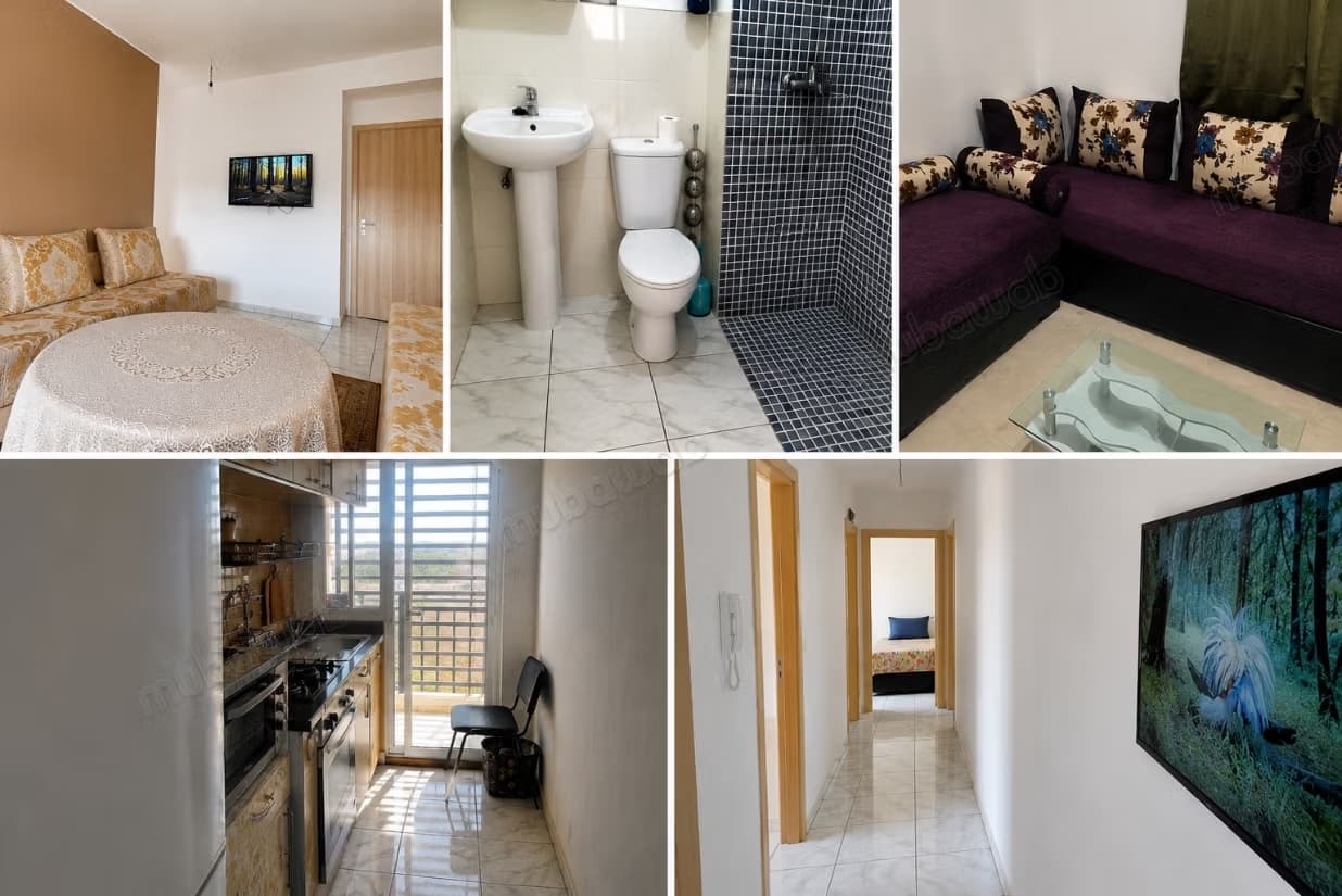 Apparemment Meublé 2ChS Bernoussi Bd New York