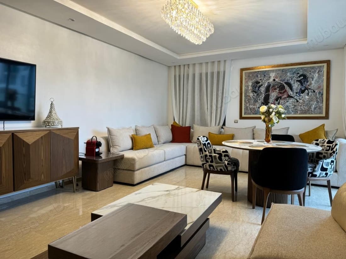 Appartement meublé neuf à agdal rabat