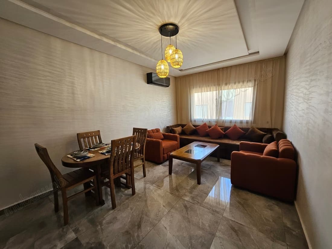 Appartement lumineux à Marrakech Hay Andalous