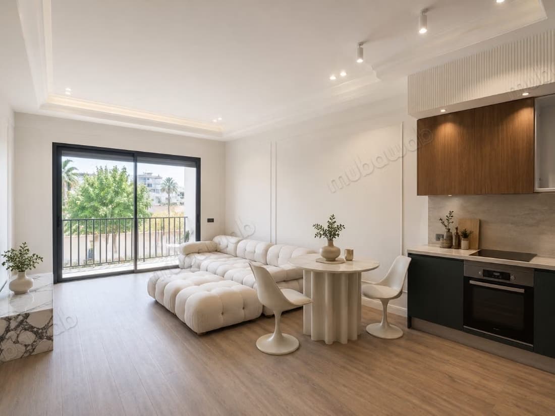 Appartement palmier salon 2 chambre