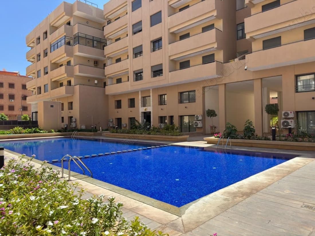 À louer Appartement meublé avec piscine