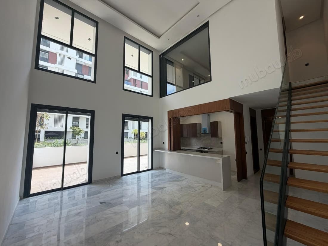 Superbe appartement vide moderne à louer CFC Casa finance c...