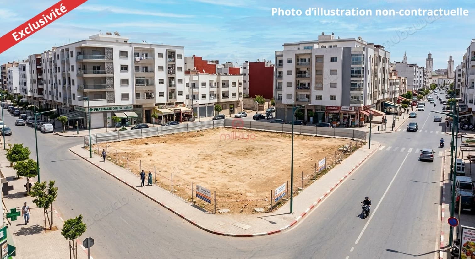 Vente Terrain nu à oulfa