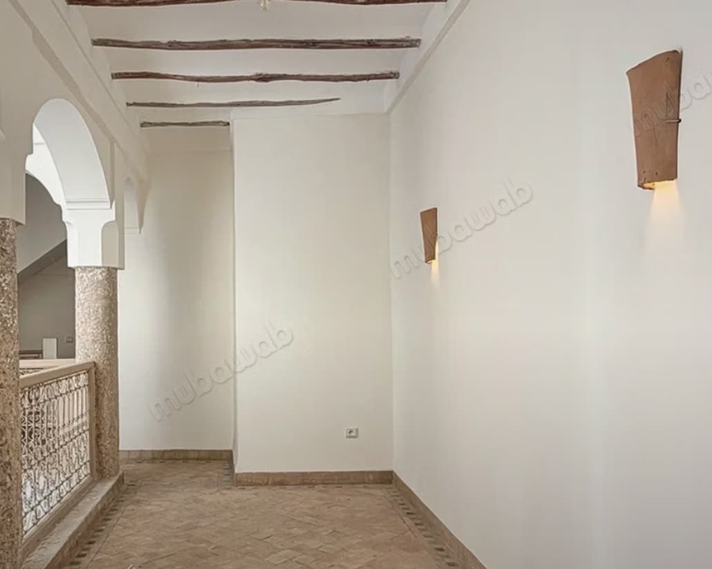 Riad titré de 3 chb et 3 sdb Double terrasse