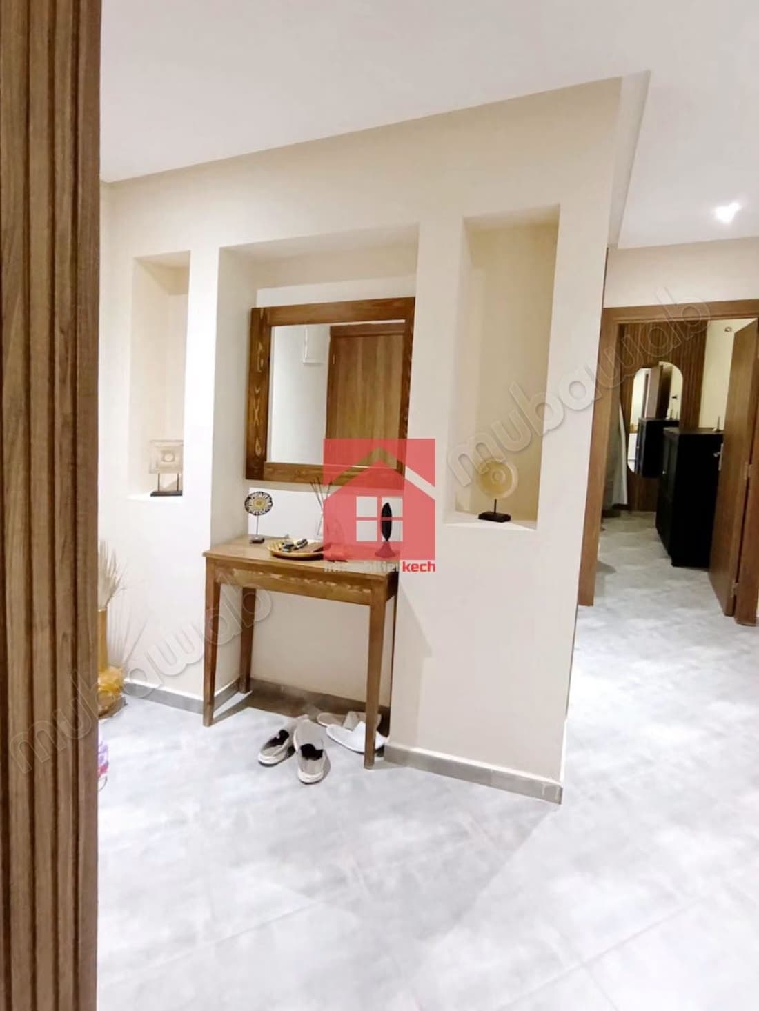 Chic Appartement Meuble avec Balcon a Chrifia