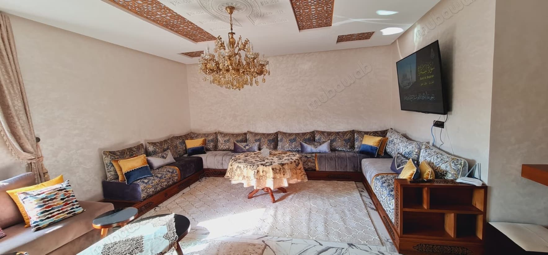 Location d'un appartement à Sidi Hajji. 2 pièces. Bien meu...