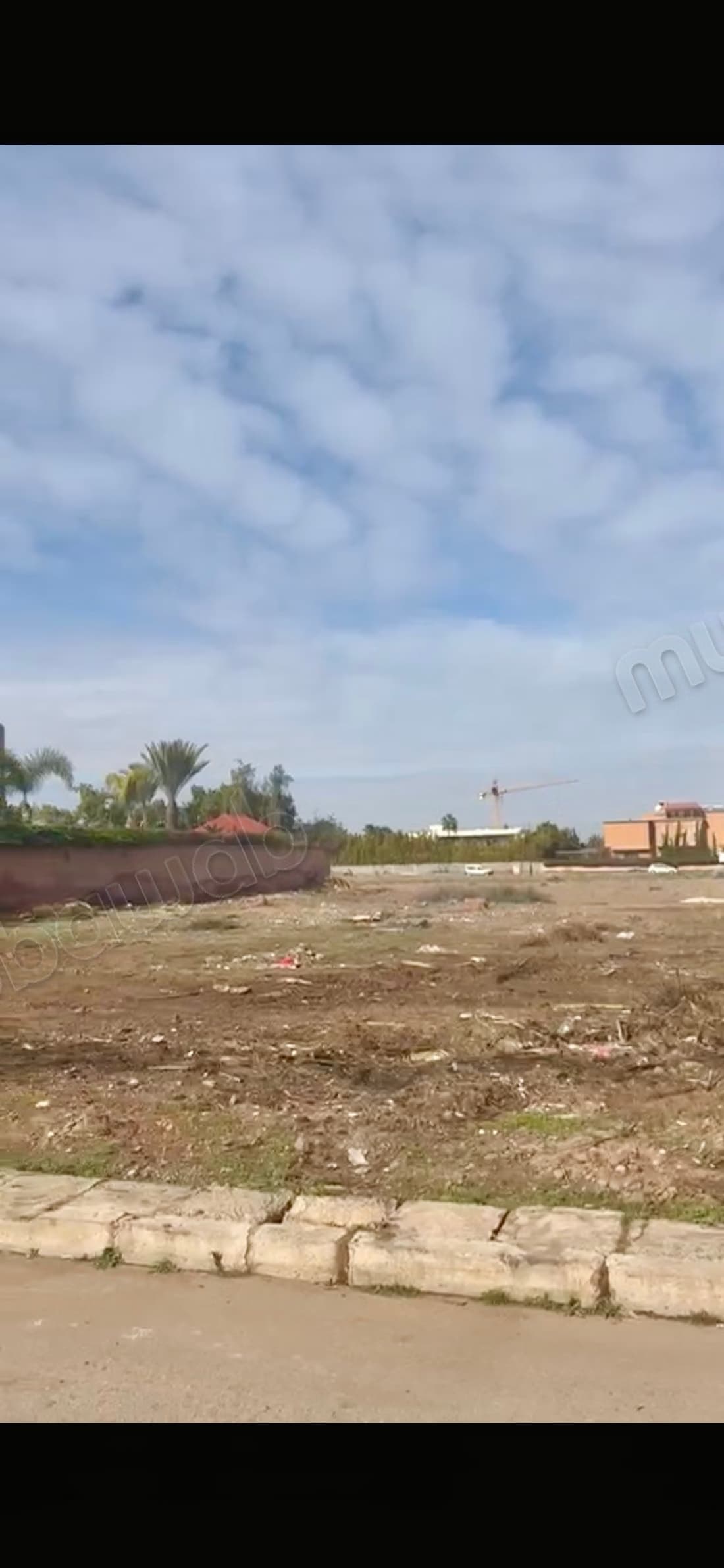 Achat de terrain à Agdal. Surface de 2464 m²