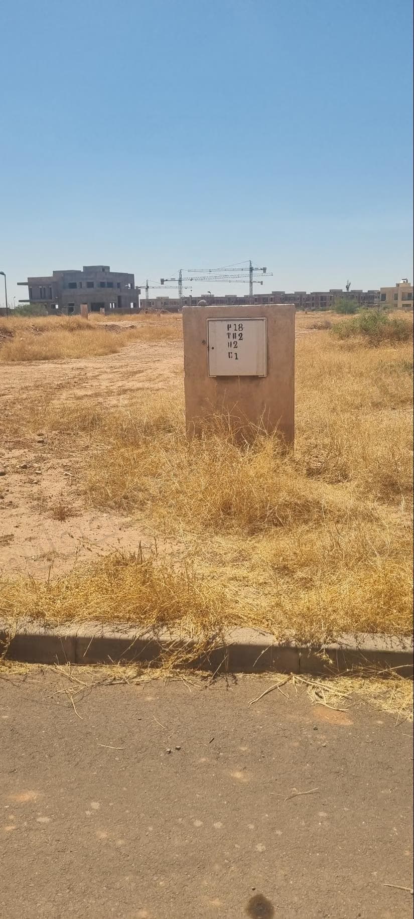 Vente de terrain à Route Amizmiz. Surface de 469 m²