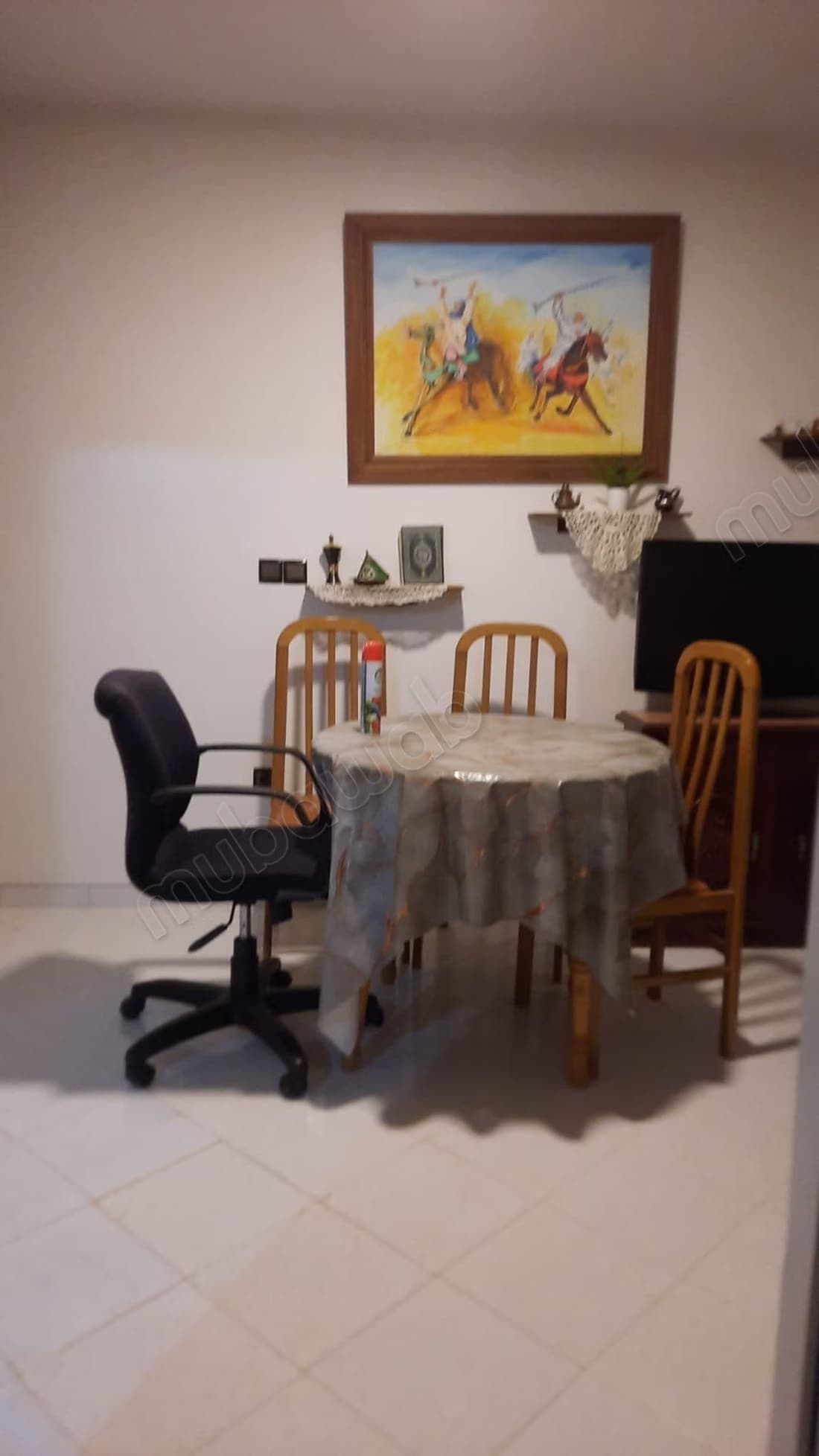 Louez cet appartement à Sala el Jadida. Surface totale 63 m²