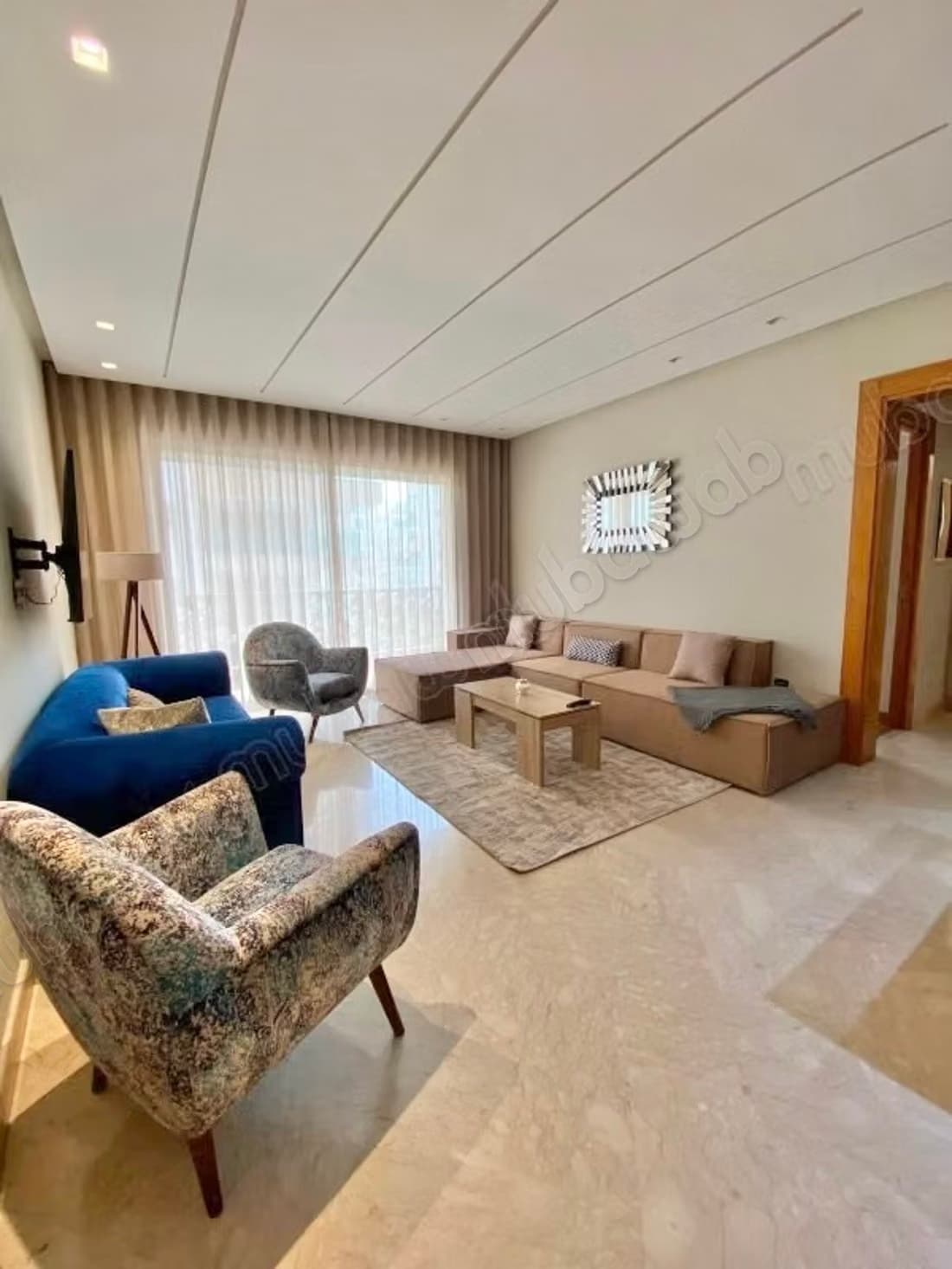 Bel appartement en location à Casablanca Finance City. 2 cha...