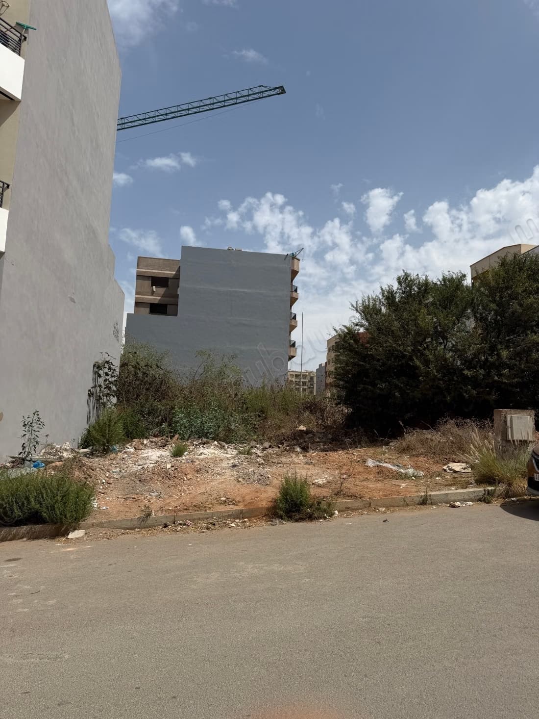 Terrain en vente à Dar Bouazza. Surface de 160 m²