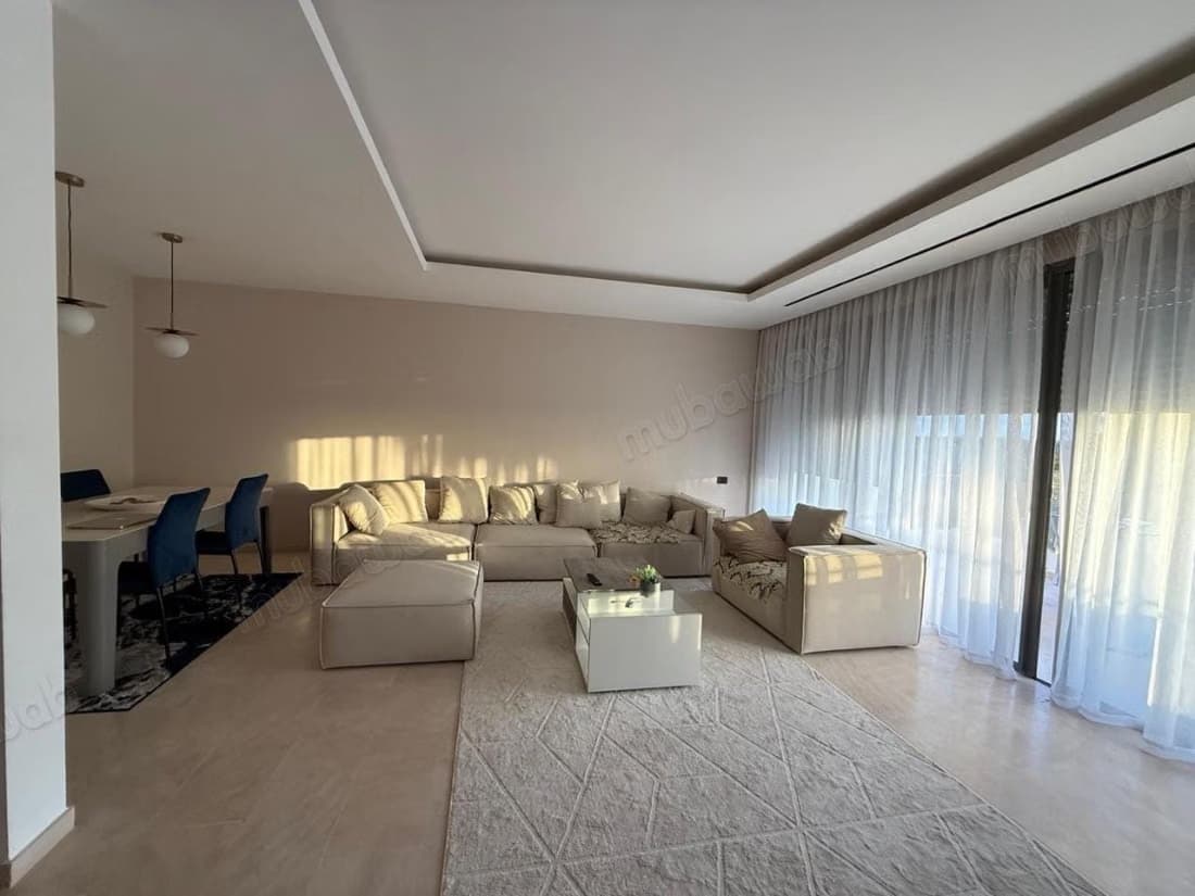Appartement meublé de 2 chambres au souissi