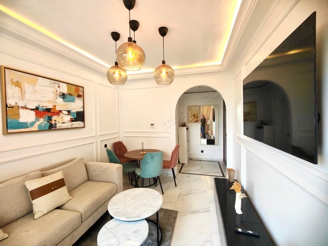En Vente Meublé: Magnifique Appartement 3 chambres dans une...