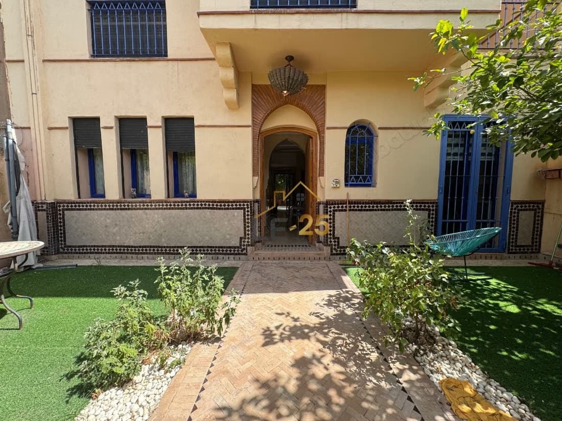 Superbe Villa Meublée À Louer À La Route De Casa