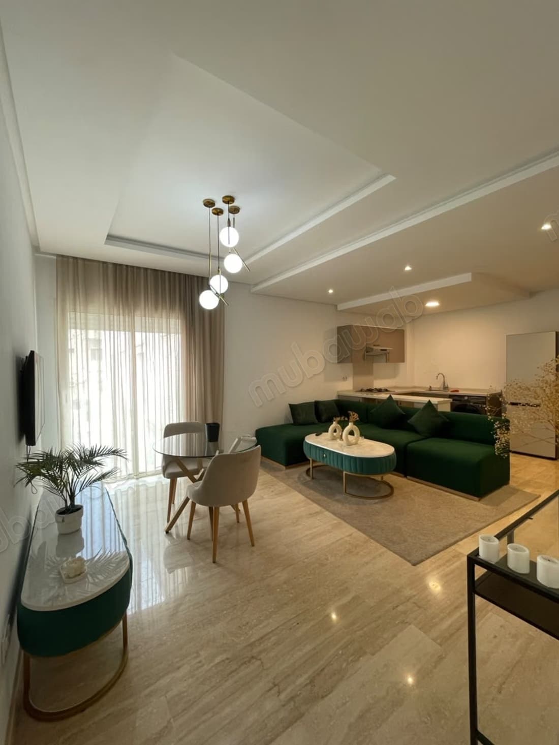 Appartement en location à Maârif Extension. Superficie 55 m²...