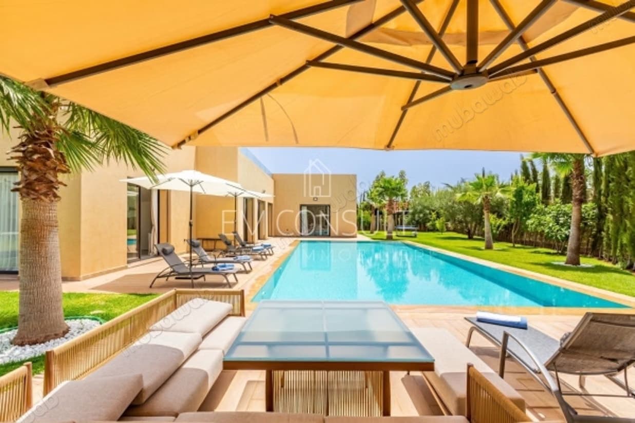 Location villa meuble 5 chbres rte Ouarzazate