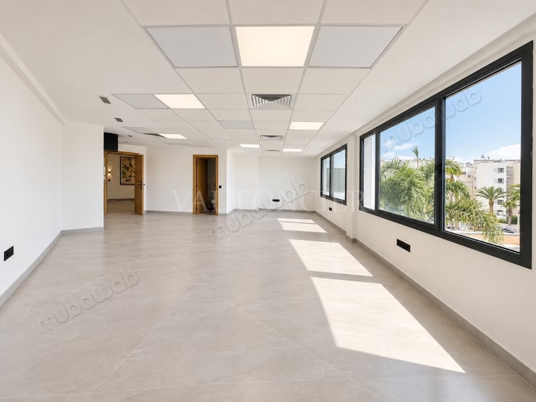 Location bureau haut standing 54 m2 Ghandi, Casablanca