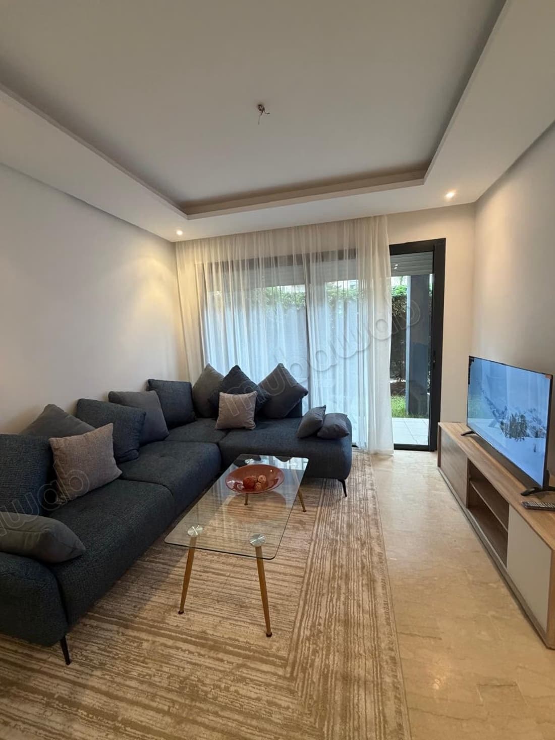 Appartement meublé avec grand jardin à Prestigia