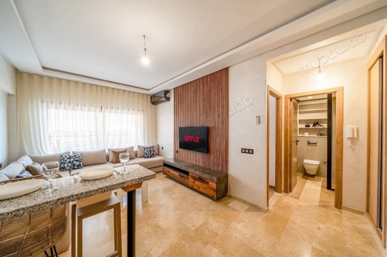 Bel appartement moderne de 50 m² sur la Route de Casablanca...