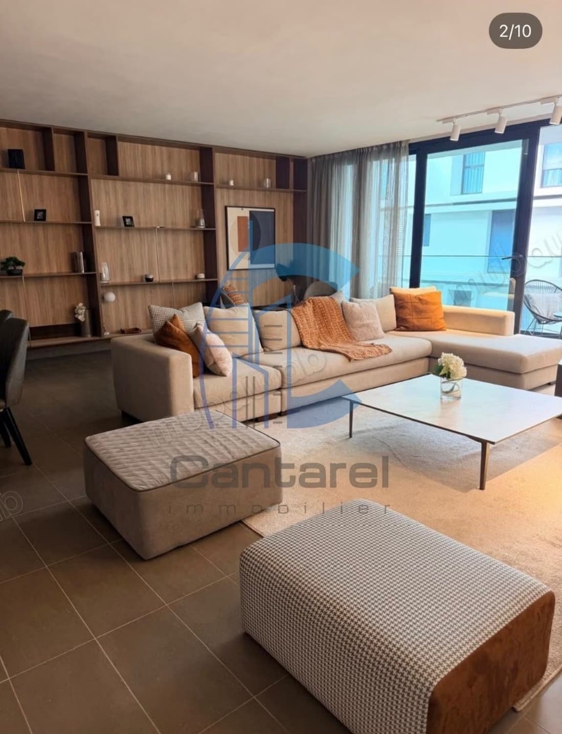 Anfa place – pieds dans l’eau, appartement meublé