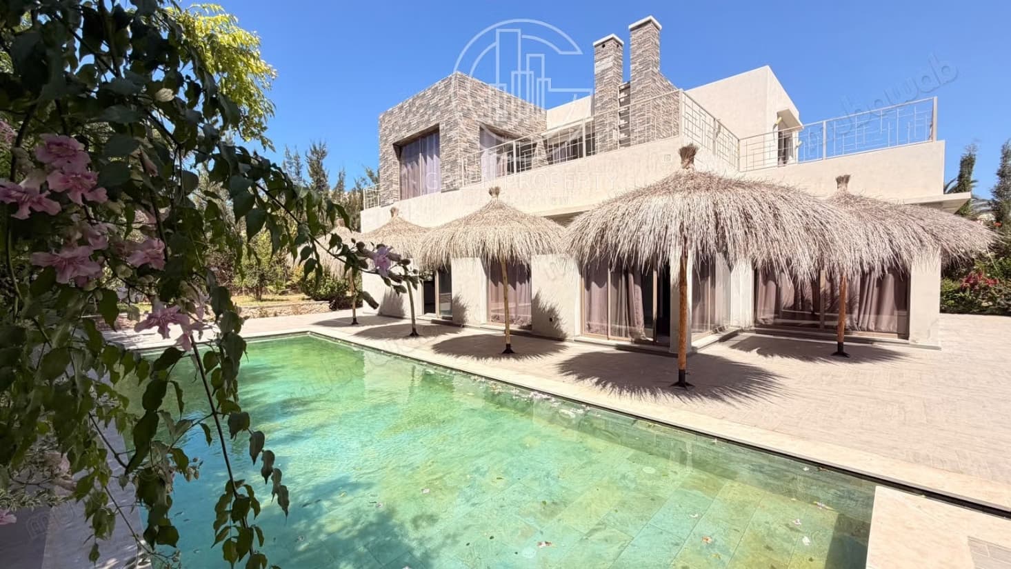 Villa contemporaine en location longue durée