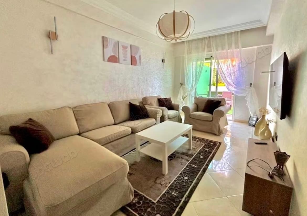 Beau cocon meublé, sécurisé, Wi Fi, Près Rabat
