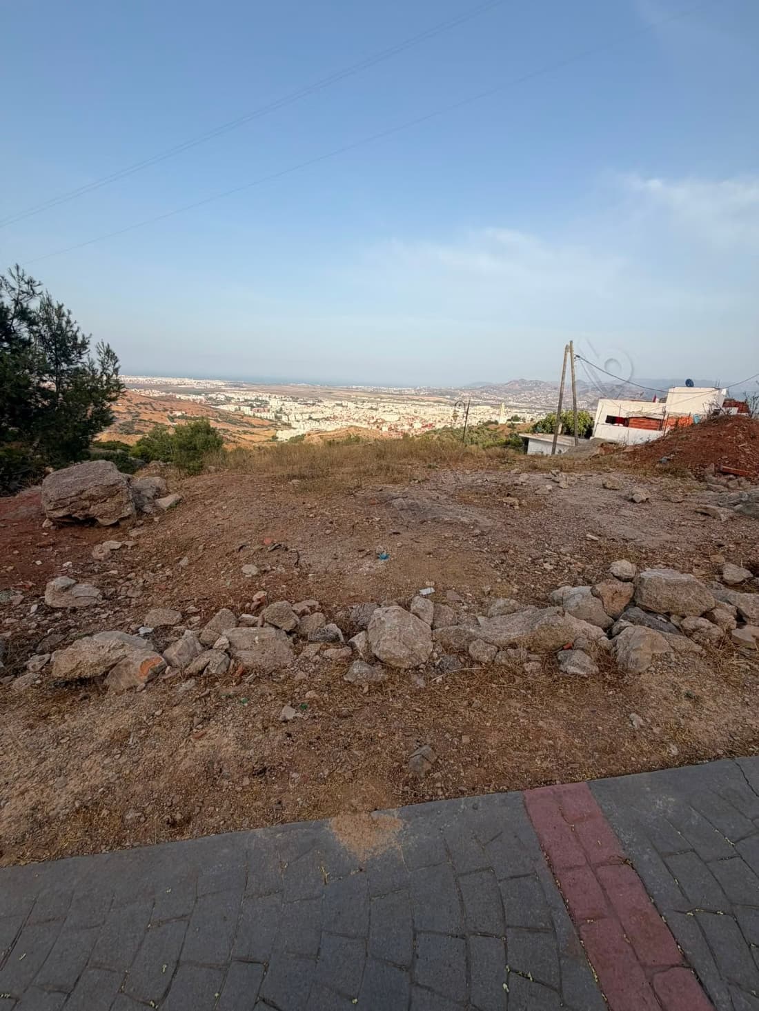 Vente de terrain dans la ceinture verte de Tétouan. Superfic...