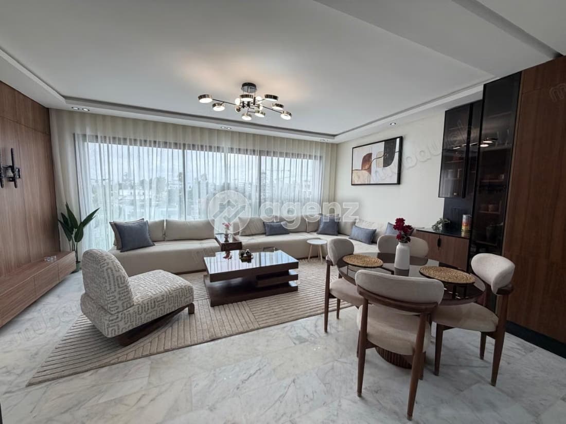 Appartement à louer 62 m², 2 chambres Riviera Casablanca
