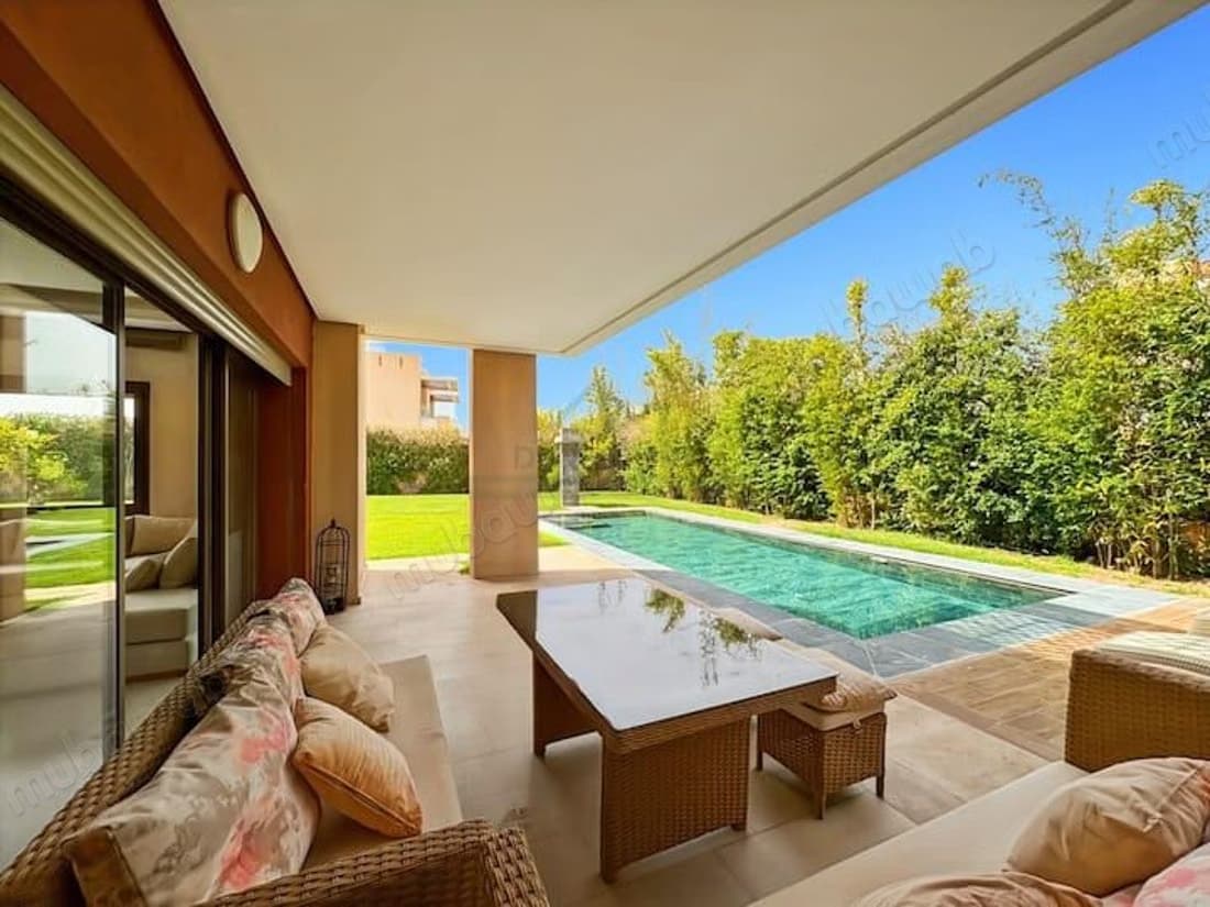 Location Magnifique Villla Meublée Golf Noria
