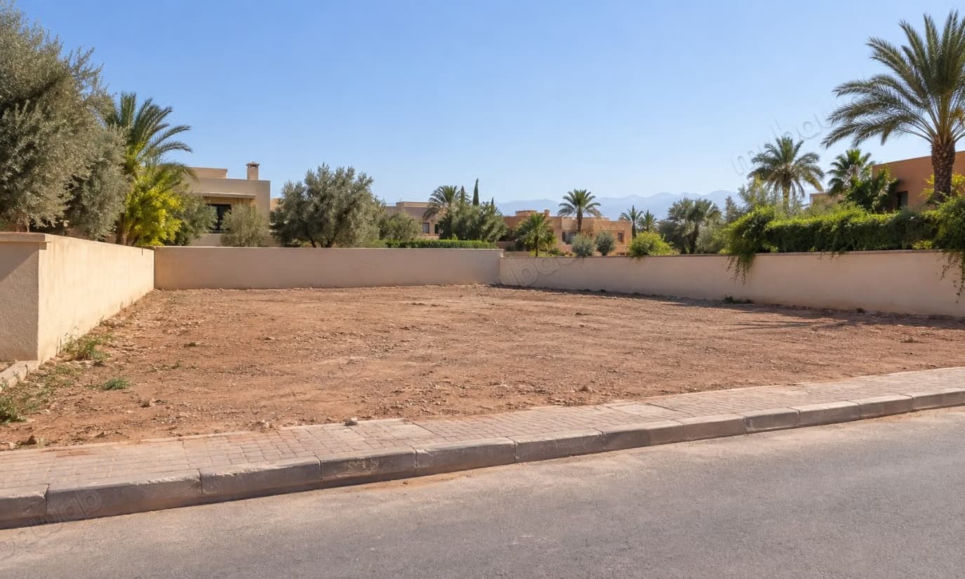 Terrain pour construction de villa à vendre – Hay Targa, Mar...