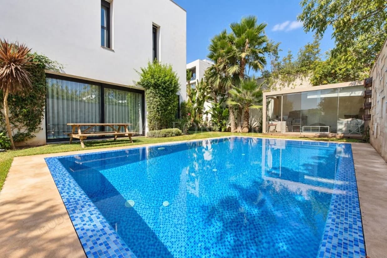 Vente Villa jumelée 530m2 4chambres avec piscine Californie...
