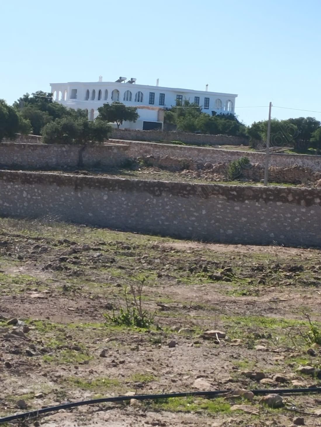 Vente de terrain à 8km de Sidi Kaouki. Surface de 7000 m²