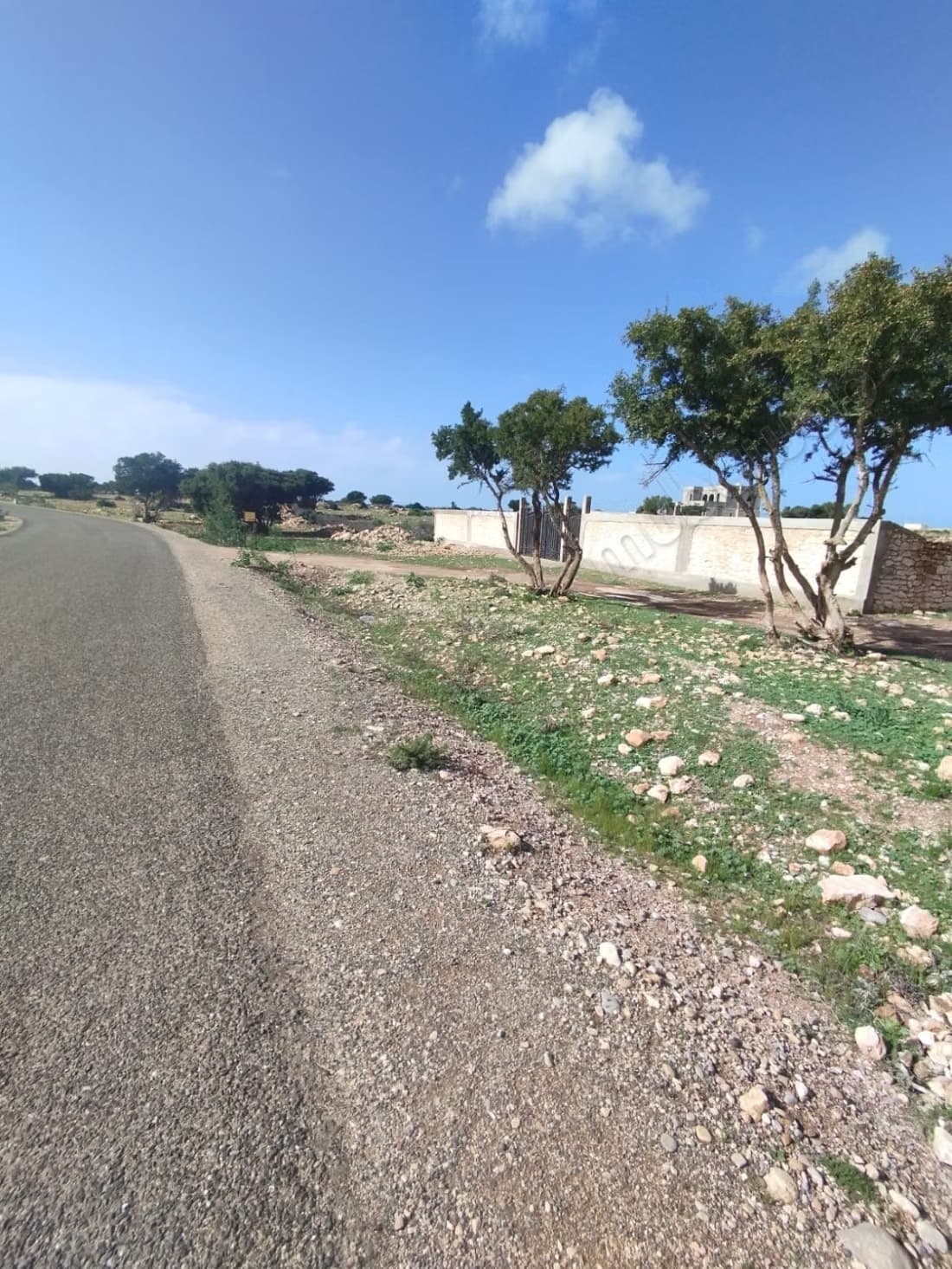 Achat de terrain à Sidi Kaouki. Surface totale 1500 m²