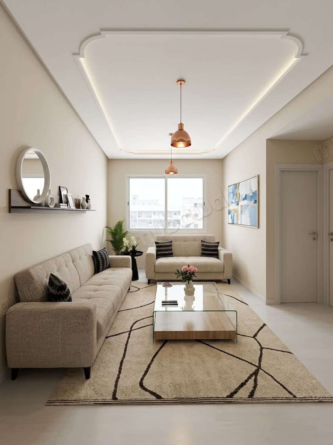 Appartement en vente à Aïn Sebaâ. Surface de 54 m². Cuisin...