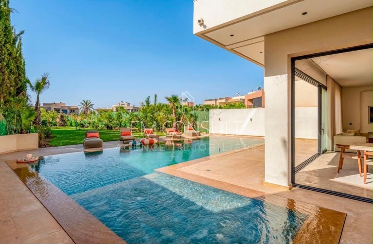 Vente villa haut standing 5 chambres argan golf