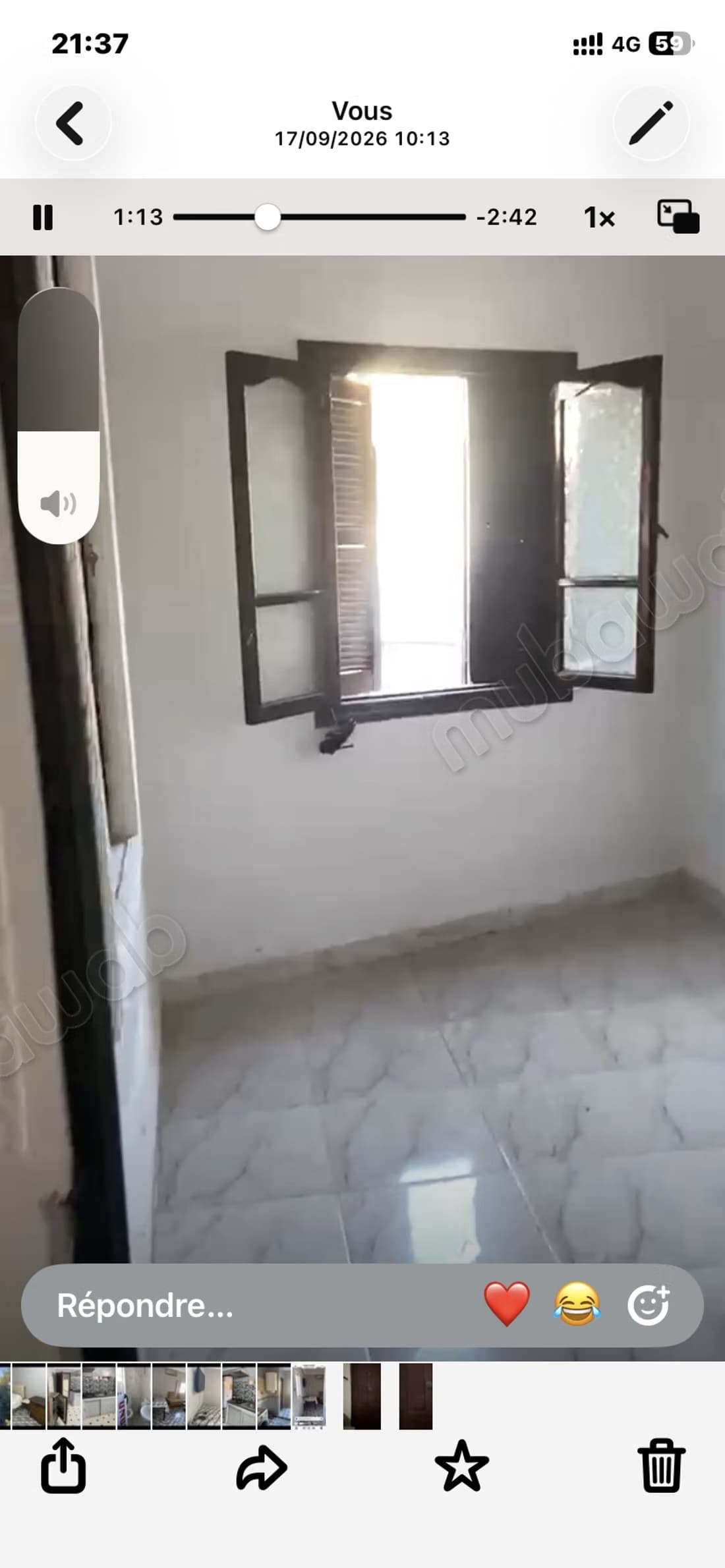 Bel appartement en location à Administratif. 2 chambres agré...
