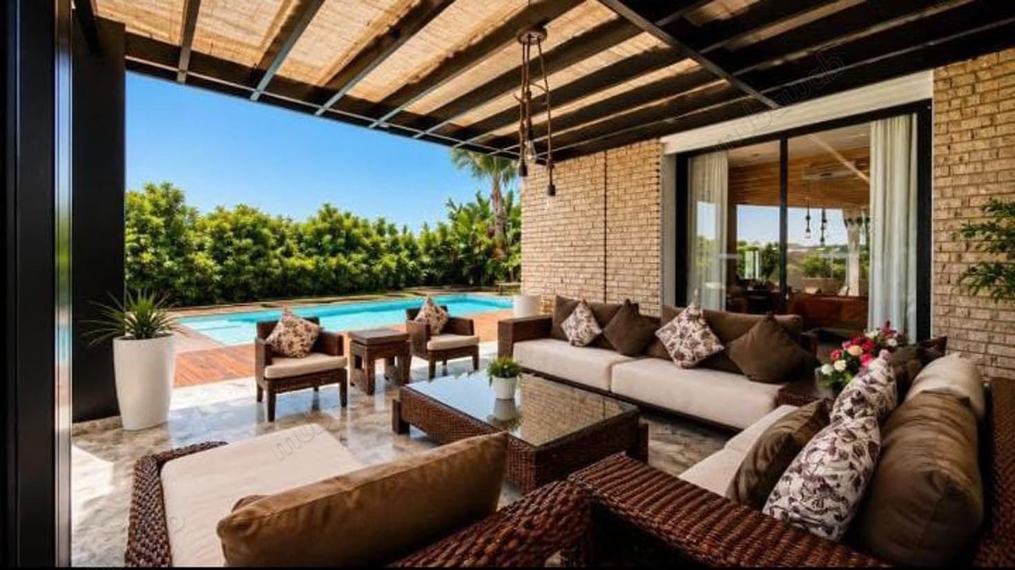 Maison de luxe à vendre à Iligh. 6 grandes pièces. Meublé