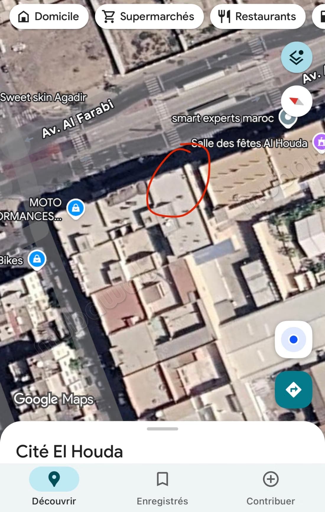 Bureaux en location à Hay Houda. Superficie 140 m²