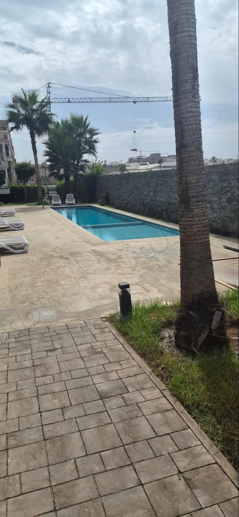 Bel appartement vide en location à Le Domaine D'Anfa. Vu sur...