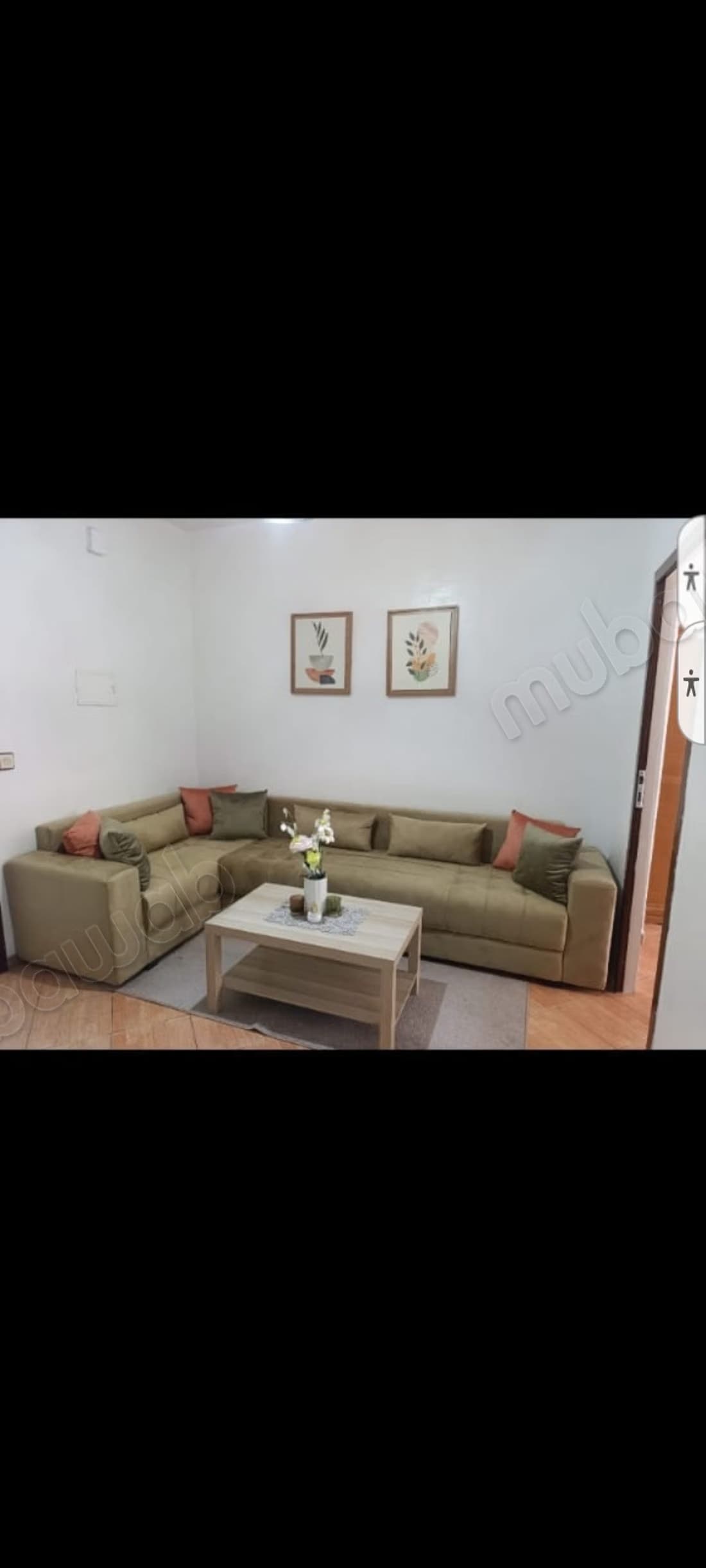 Bel appartement à louer à Branis 1. 2 belles chambres. Meubl...