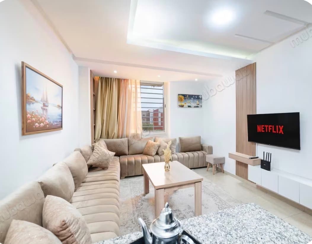 Superbe appartement à louer à Marjane. 1 Pièce. Meublé