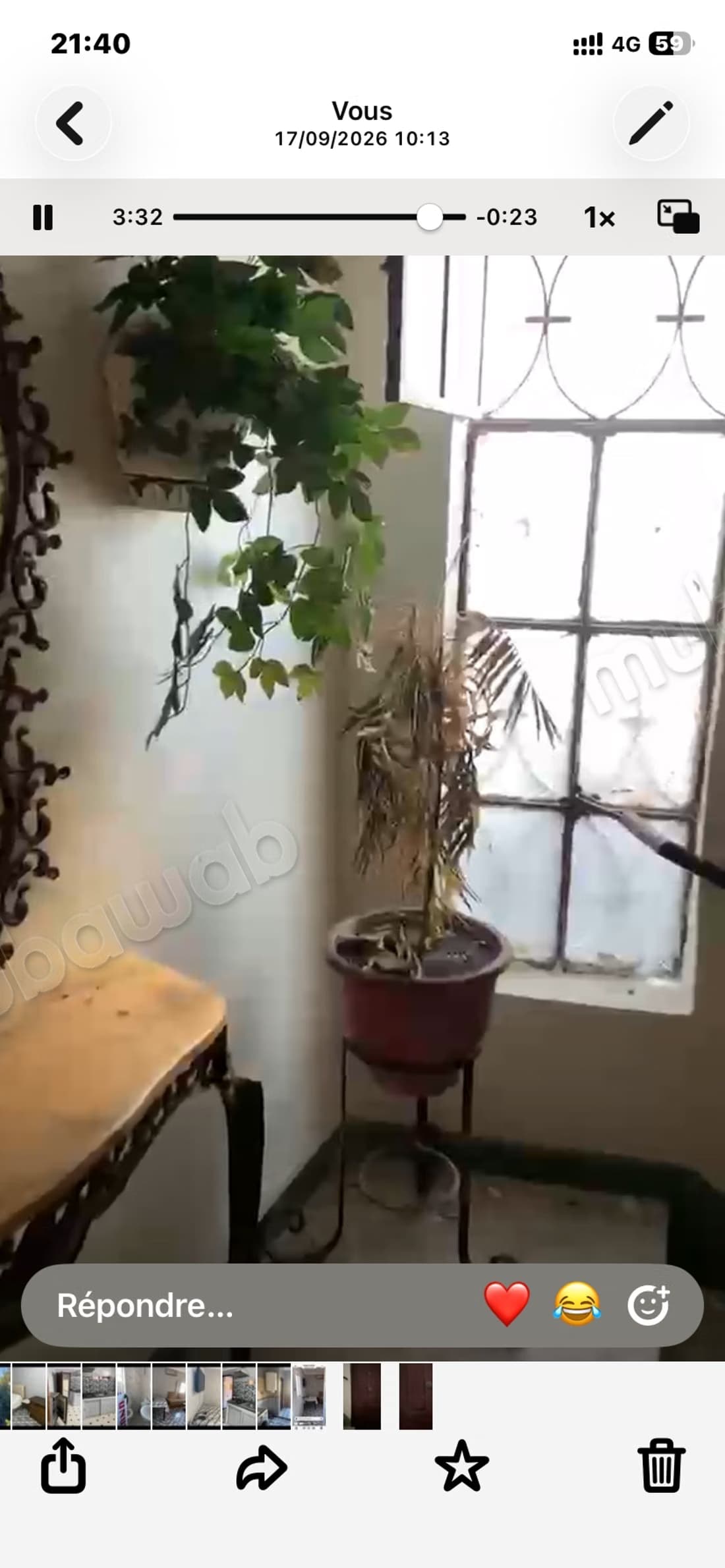 Appartement à louer à Draoua. 3 pièces confortables. Système...