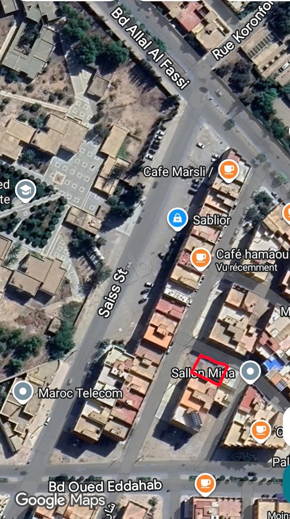 Vente de terrain Lazaret 2 Façades 150 m² R3